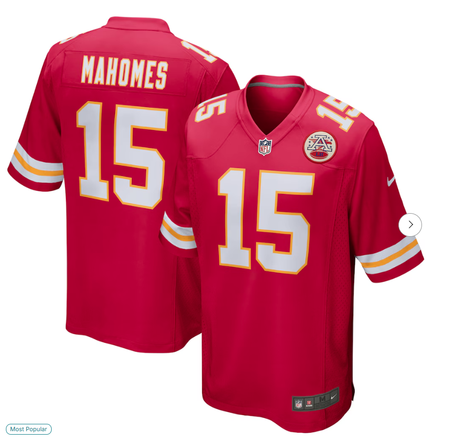 Patrick Mahomes Jersey