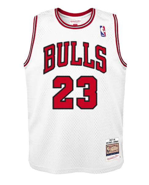 Michael Jordan White Jersey