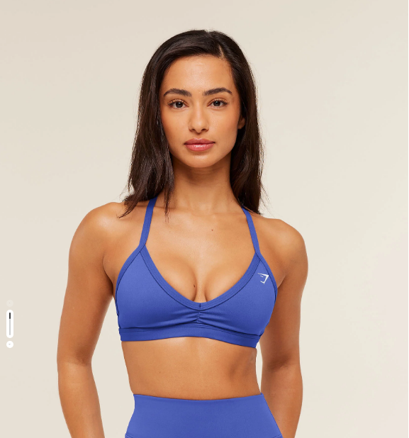 Minimal Sports Bra Blue