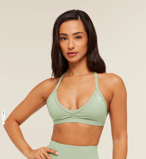 Minimal Sports Bra Green