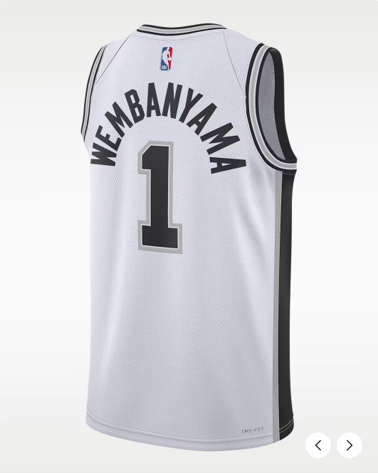Victor Wembanyama Jersey