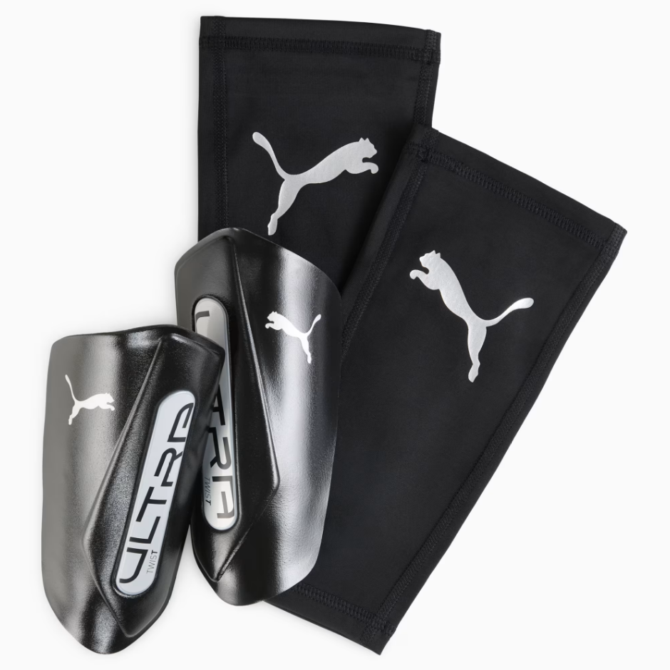 ULTRA Flex Football Sleeves Shinguards Black